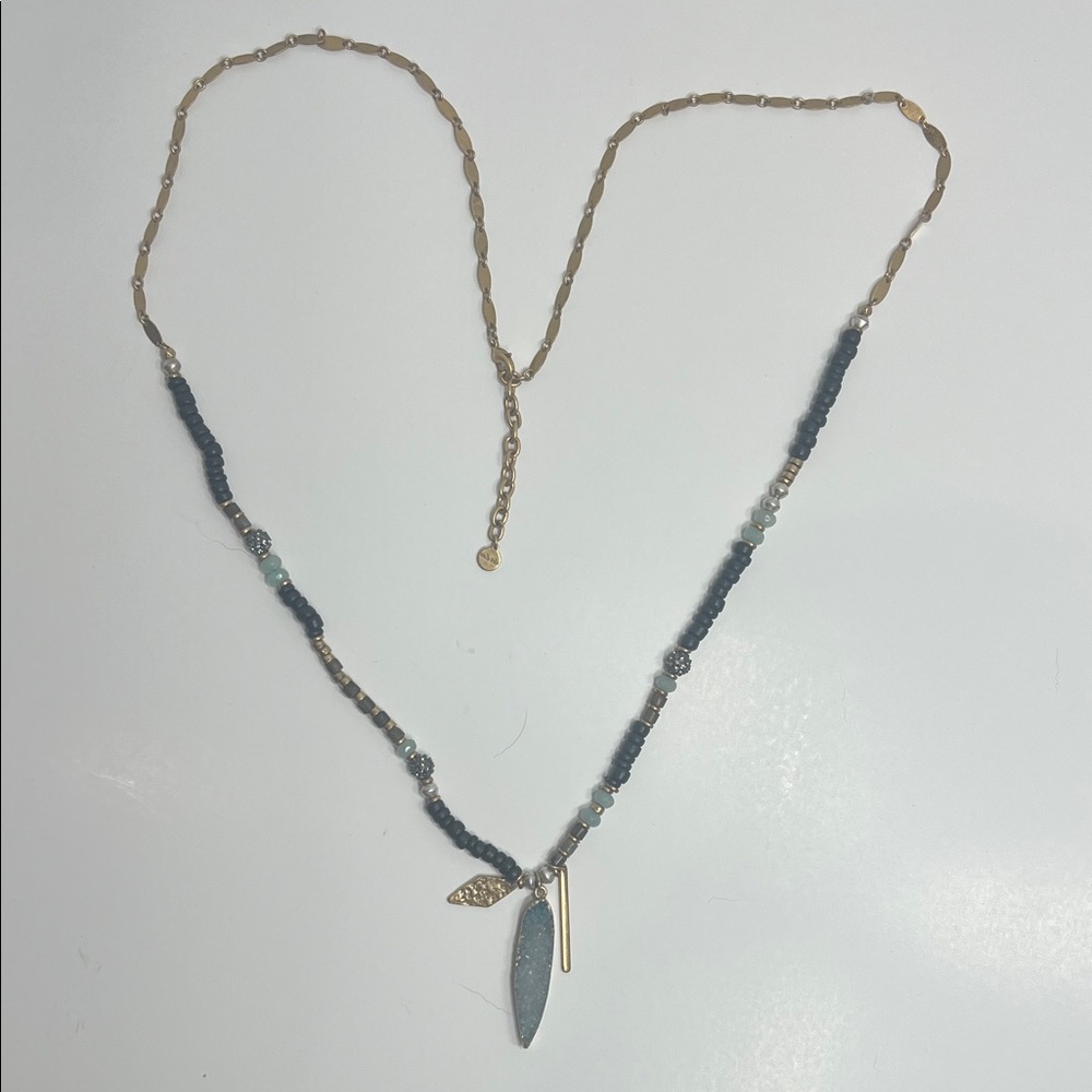 Stella & Dot Artisan Druzy Stone Necklace